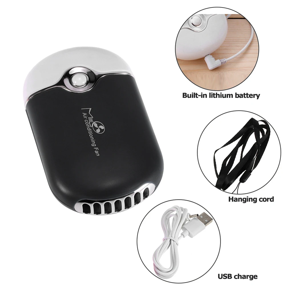 

Palm Air Conditioning Fan Rechargeable USB Mini for Eyelash Extension Quick Dry