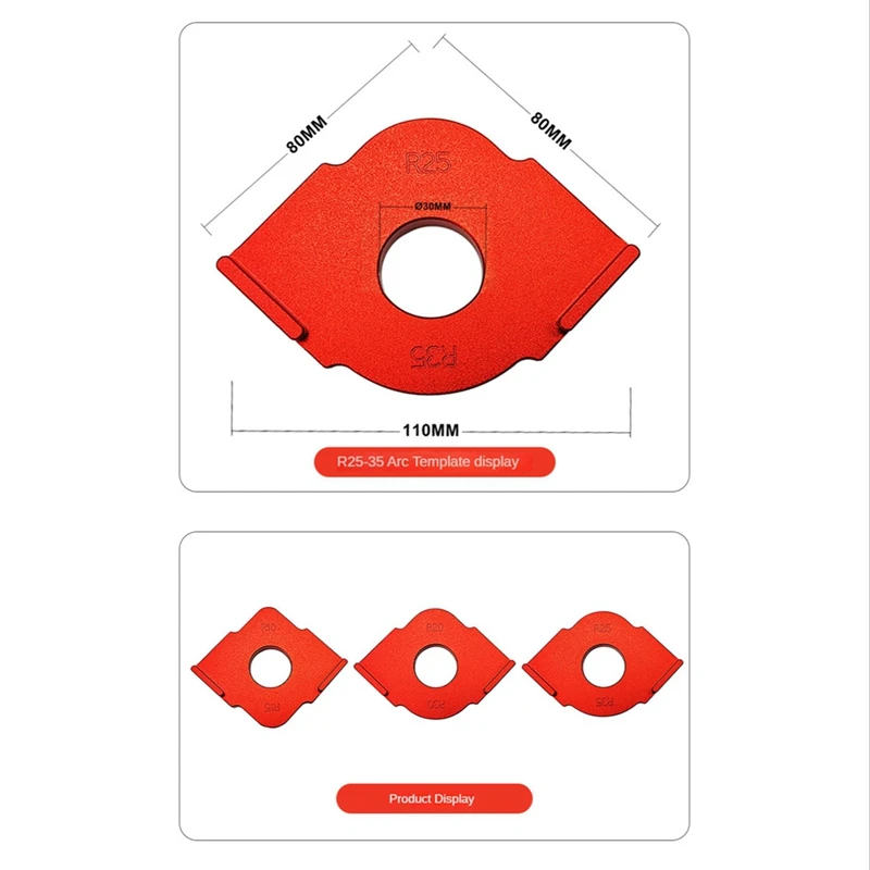Nowa maszyna do grawerowania do obróbki drewna z kątem R szablon do obróbki drewna z półokrągłym kątem do obróbki drewna