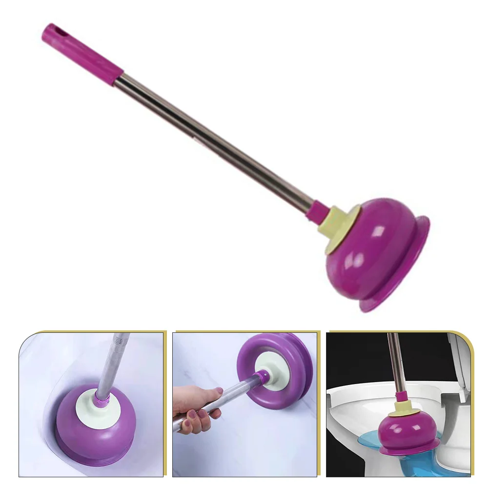 

Toilet Clogging Remover Suction Cleaning Plug Household Wash Plunger Water Trough