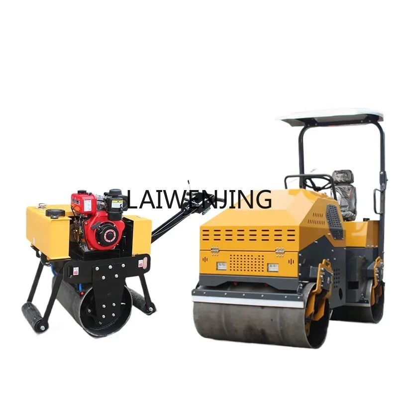 

LYN small road roller vibration 1.5 tons hand-held ride-on asphalt lawn compactor