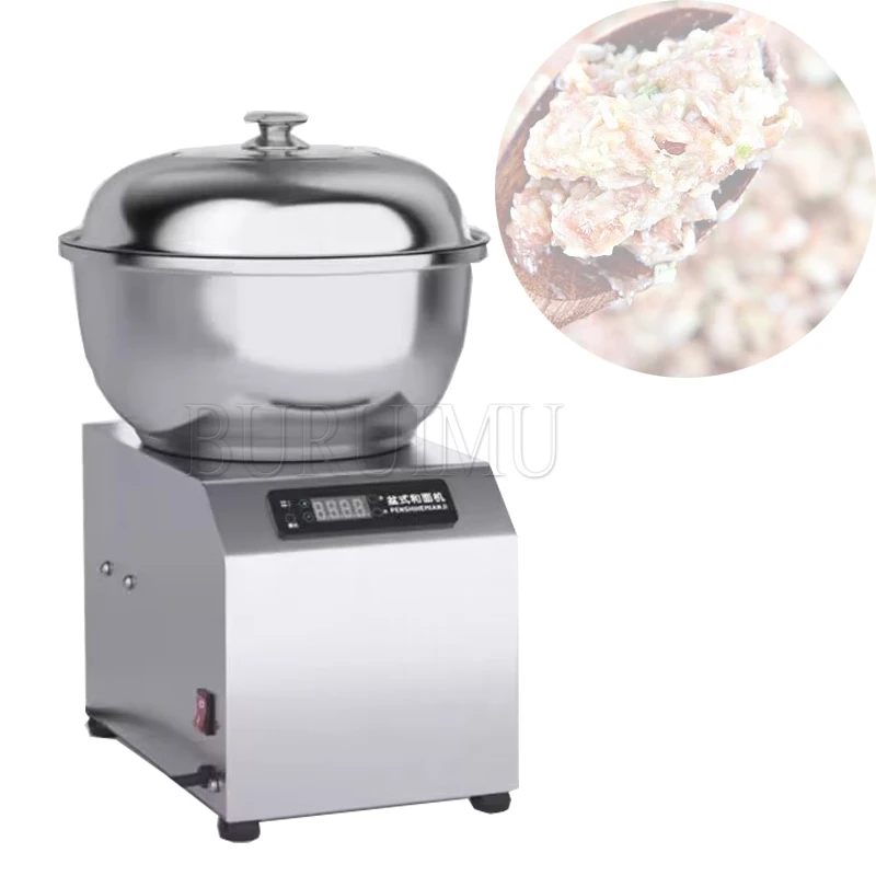 

Electric Dough Mixer Flour Mixing Machine 220V Flour Blender Dough Mixers 8L Stainless Steel Dough Kneading Machine