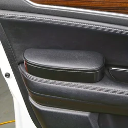 Auto Retractable Storage Box for Car Multifunctional Armrest Console Adjustable Height Armrest Pad with Expandable Storage Compa