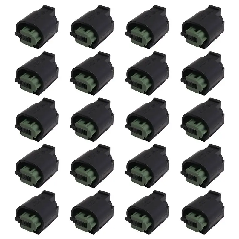 Water Temperature Sensor 1-967644-1 968405-1 2Pin Connector Plug 20PCS For BMW 3 5 7 Series-N31R