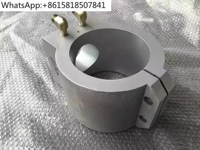 250 tons barrel cooling water jacket assembly, feeding port cooling aluminum water jacket