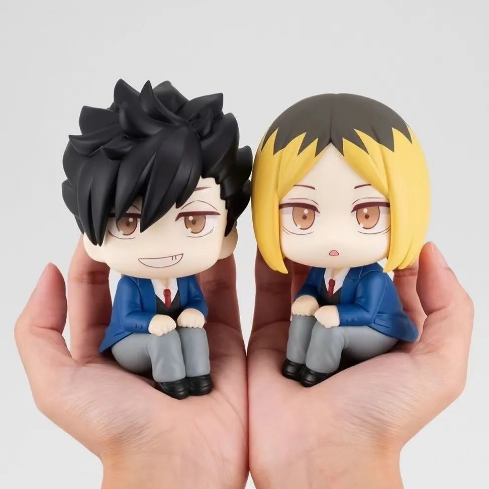 

HaiKyuu! Аниме Фигурка Kawaii Kozume Kenma Tetsurou Kuroo фигурка кукла ПВХ Коллекционная модель орнамент игрушки для детей Подарки