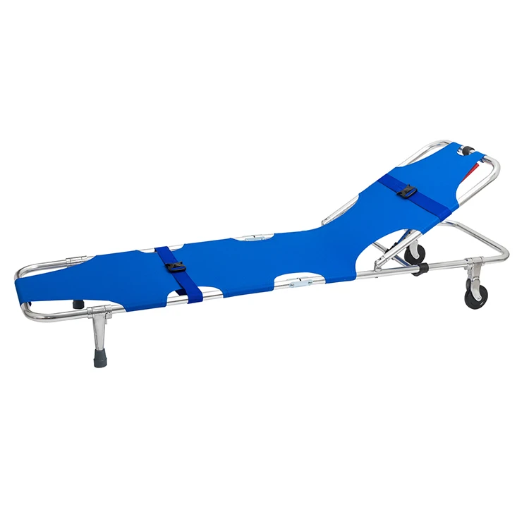 Factory Sale Cheap Aluminum Alloy Folding Medical First Aid Ambulance Patient Transport Stretcher
