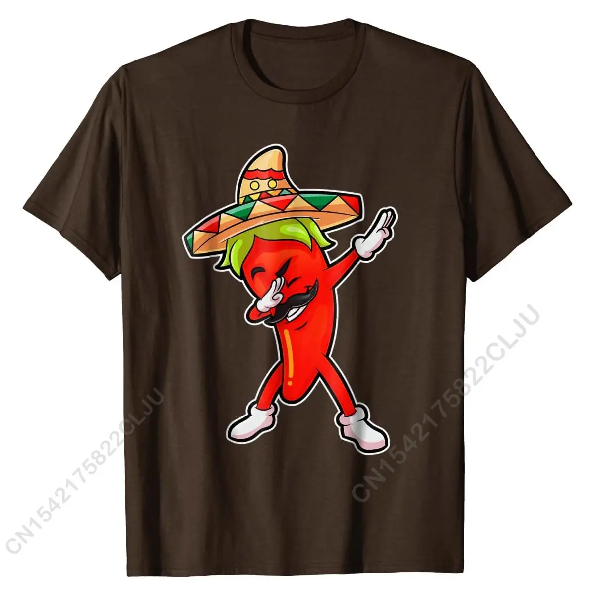 Chili Dabbing T Shirt Pepper Mexican Hot Jalapeno Dab Gifts Cotton Leisure Tops Tees Prevalent Mens T Shirt Casual