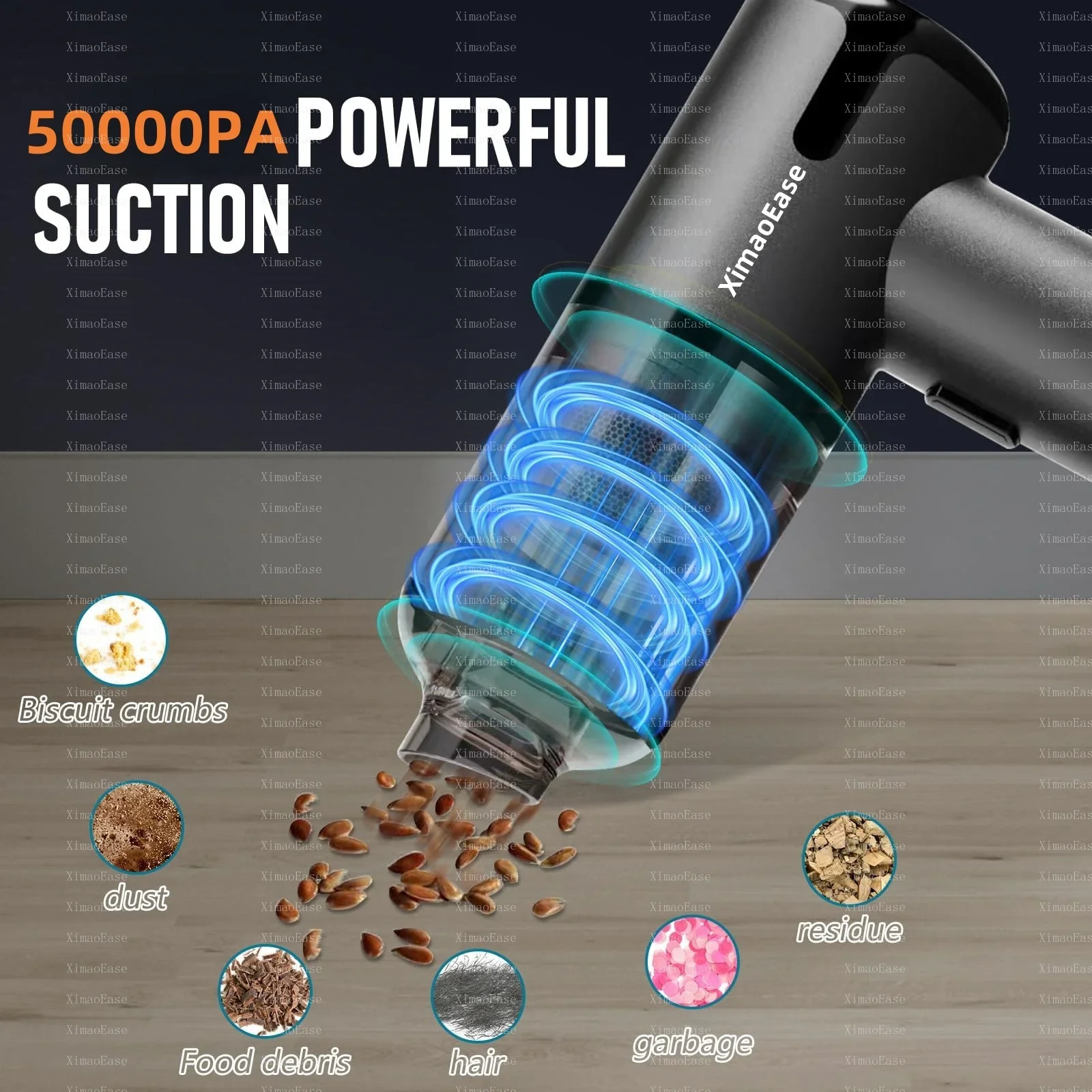 Powerful Car Vacuum Cleaner Wireless Blowing Suction High Power Vehicle laptop Multifunction Portable Vacuum Cleaner  car