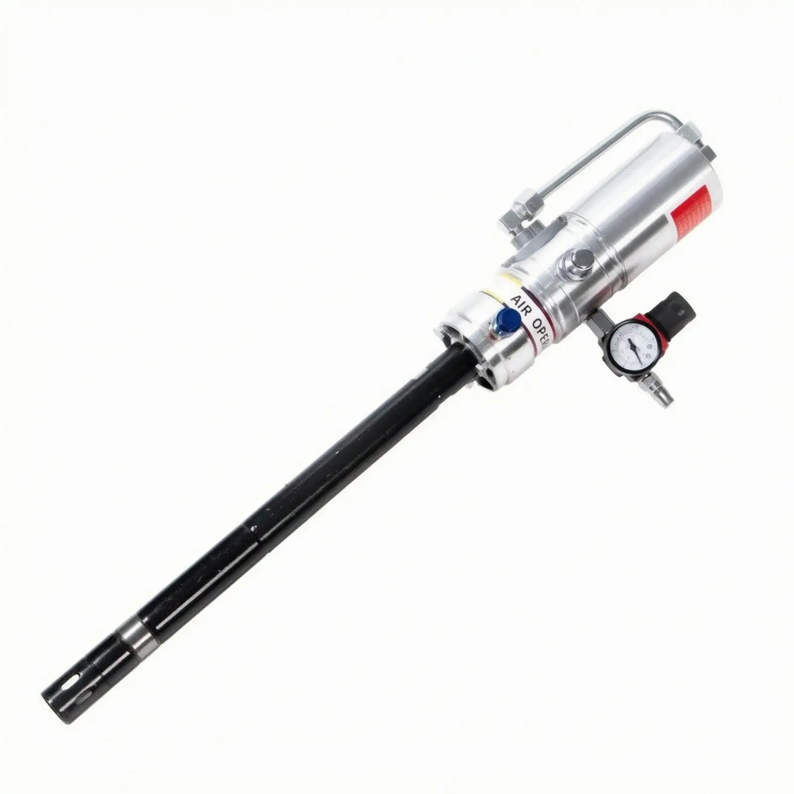 Air Operated Grease Pump Head with Extension Tube for Automotive Agricultural Equipment Bearing Lubrication Maintenance Tool