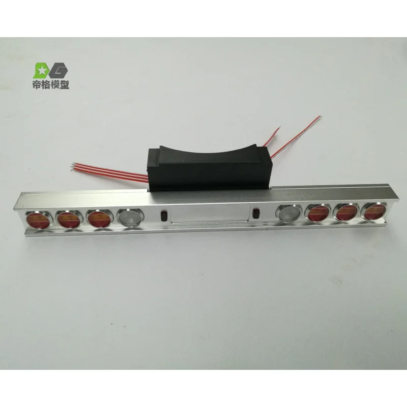 

Dige RC Metal Taillight Rear Bumper For Tamiya 1/14 King Hauler Grand Hauler 56344 56301 Tractor Truck DIY Parts Accessories