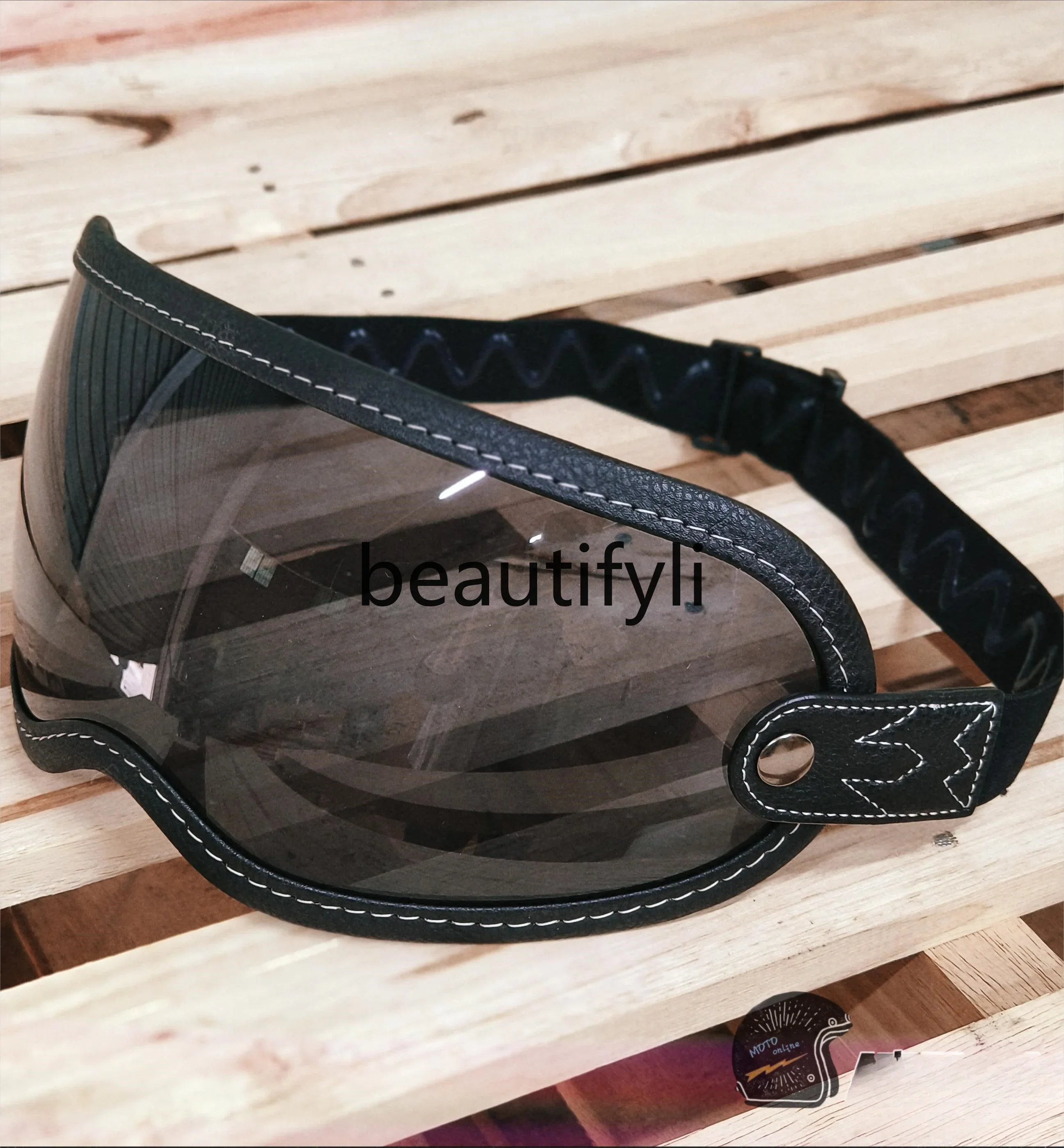 

Off-road windproof retro motorcycle full helmet four-season universal eye protection glasses