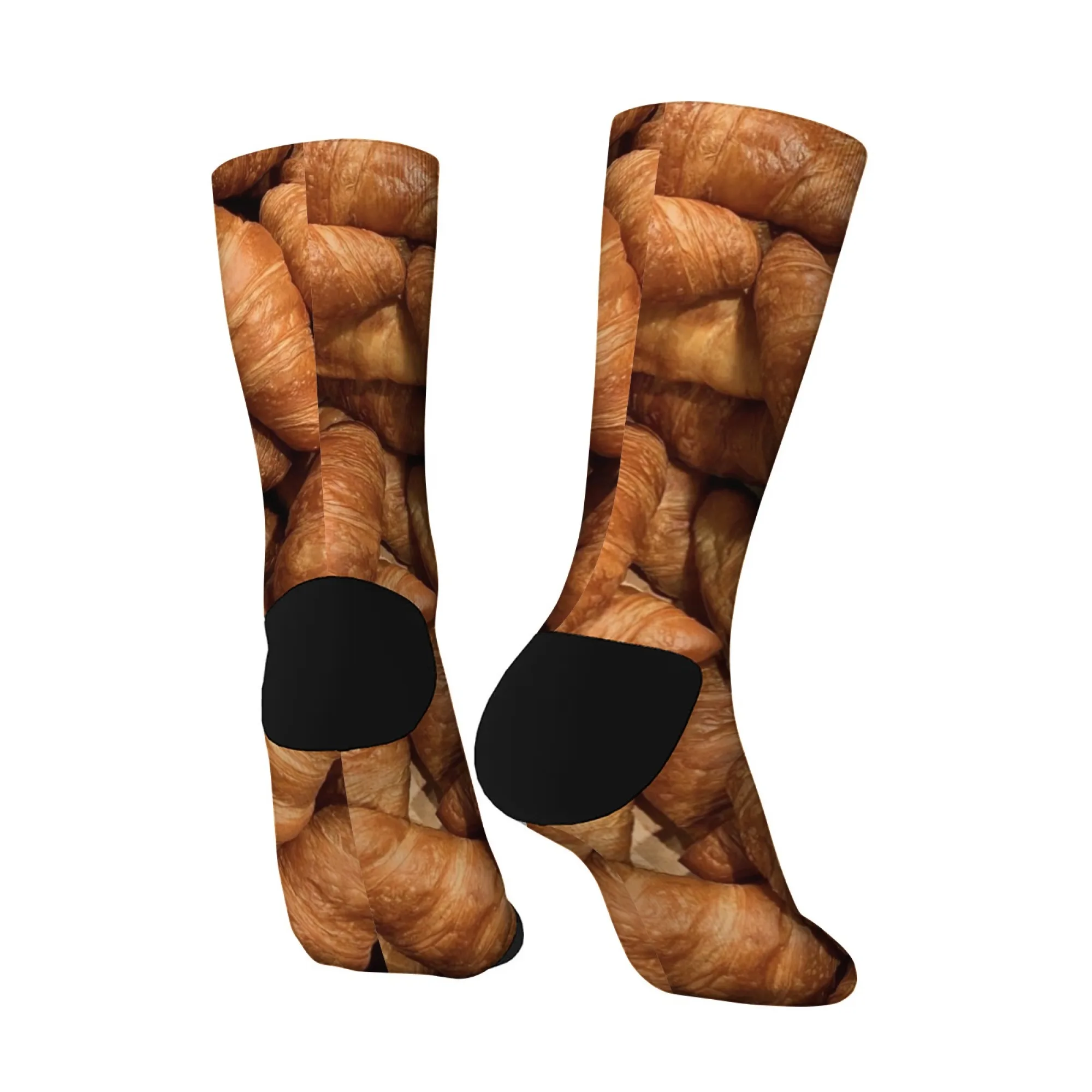 الجدة الكرواسون الرجال الجوارب مضحك سعيد الرجال الجوارب مجنون التصميم الإبداعي الشارع الهيب هوب الرجعية الاتجاه الجوارب هدية حفلة عادية #3