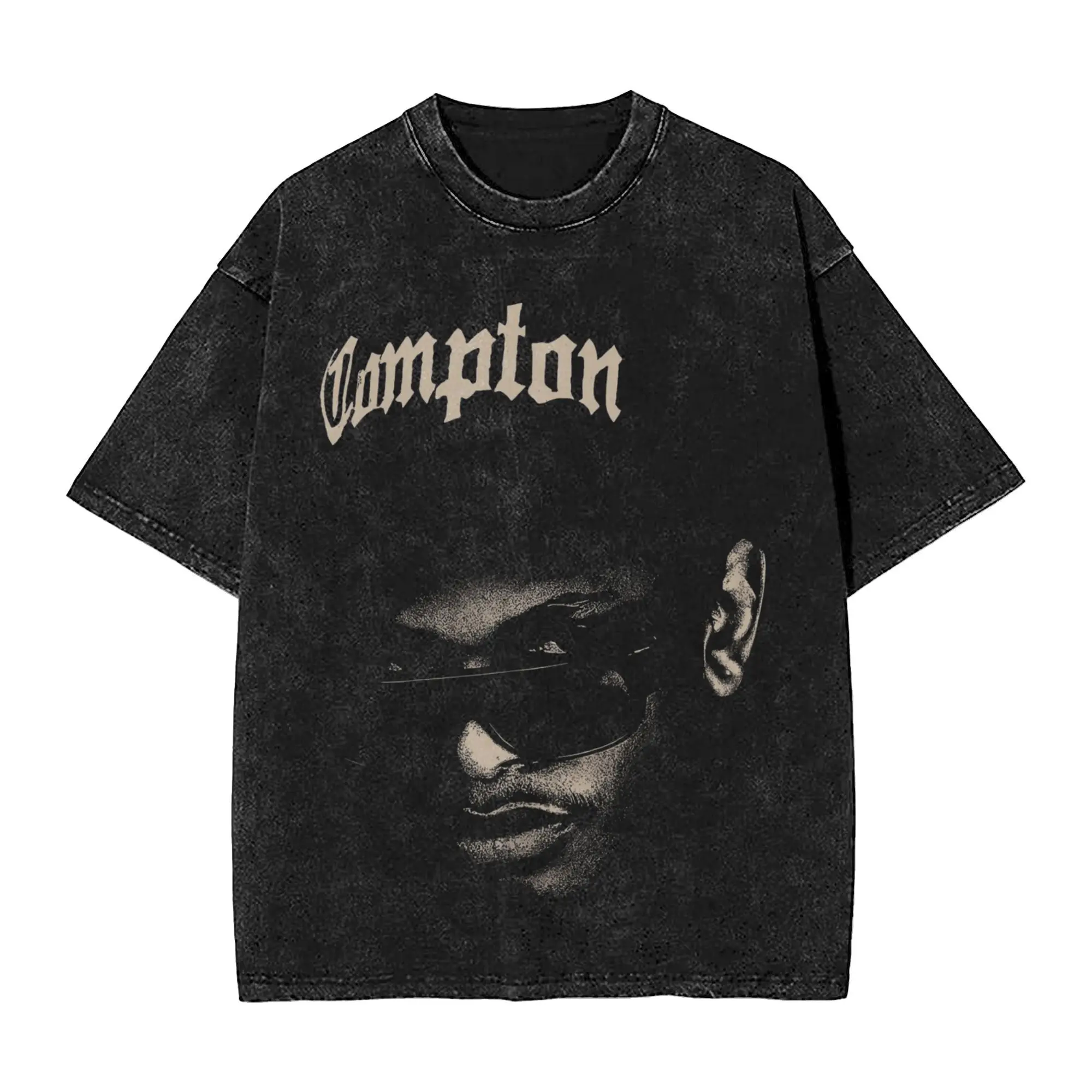 

Eazys E Rapper Washed T Shirt Streetwear Hip Hop Vintage T-Shirt Tees Tops Men Women 100% Cotton Harajuku Printed