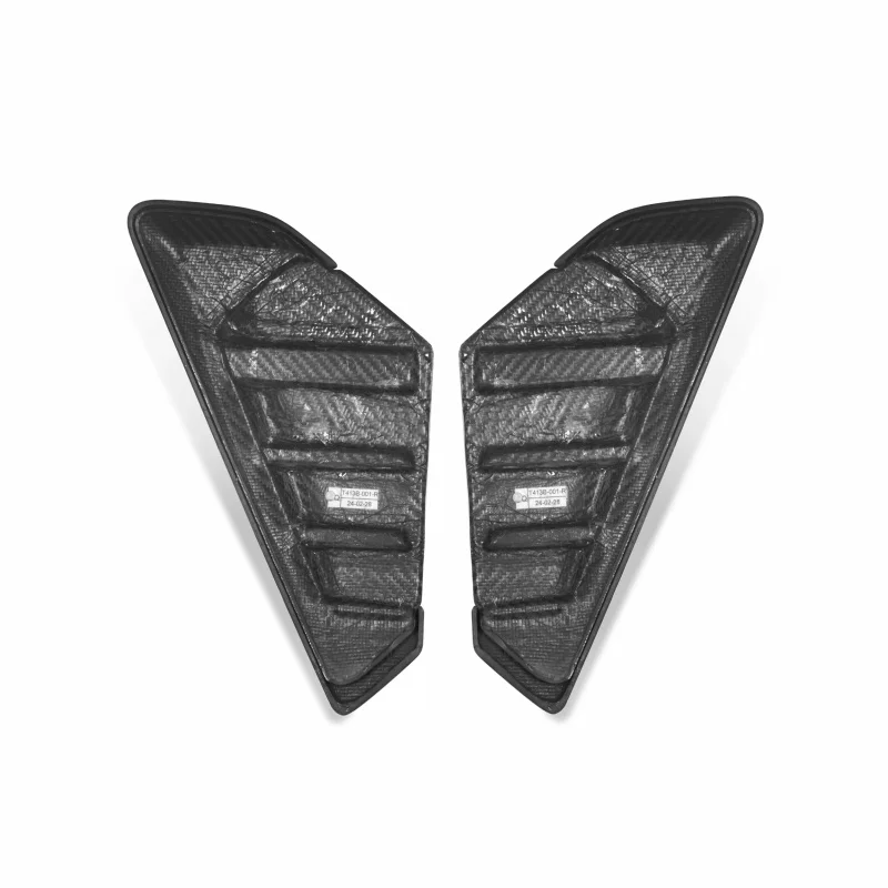 Dry Carbon Fiber Front Fender Trims MP Style for BMW X5 G05 LCI 2023+ Sport Car Body Accessories 4