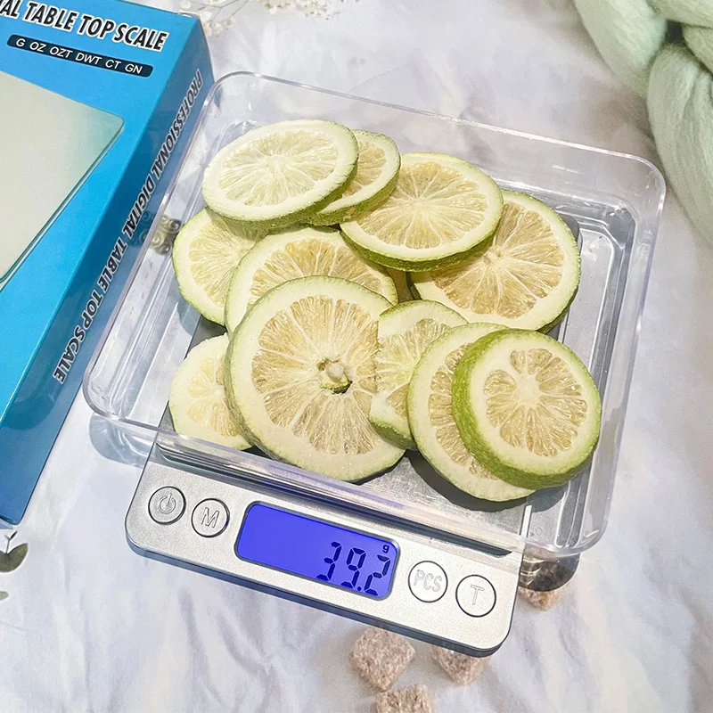 3000g X 0.1g Digital Gram Scale Food Scale with LCD Display Electronic Balance 0.1g Mini Pocket Food Kitchen Scale Used To Food