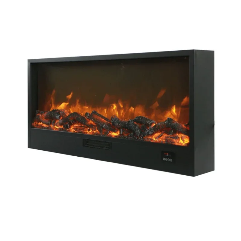 Hot Selling CE Certified Adjustable Black Building Electric Fireplace 108M With Long Service Life For Sale