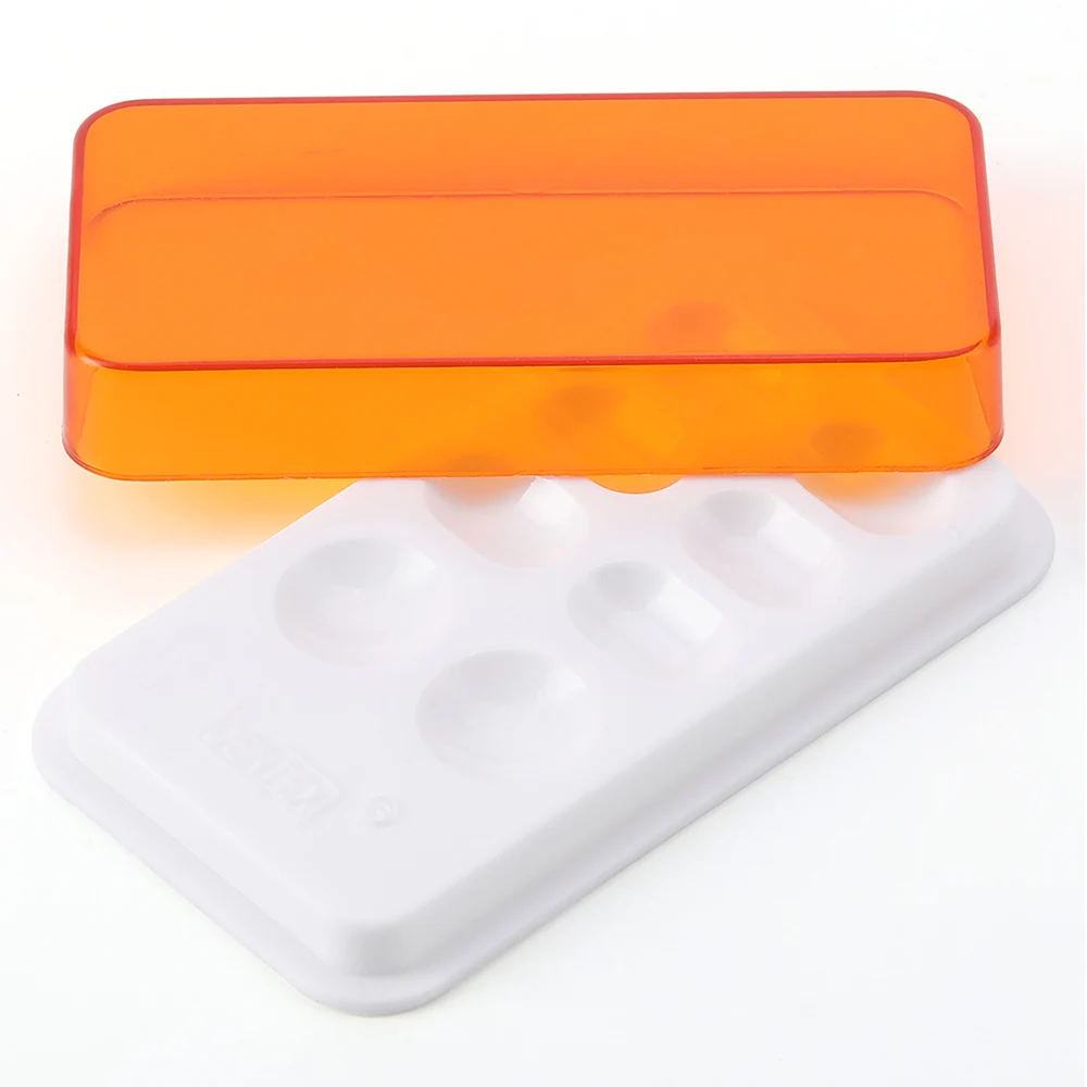 4 Holes/8 Holes AZDENT Dental Veneer Storage Box Teeth Patch Shading Light Storage Case Denture Retainer Molar Boxes