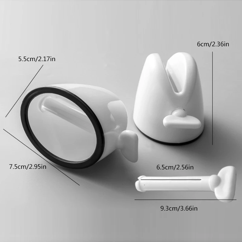 1pcs Rolling Toothpaste Squeezer Cream Tube Squeezing Dispenser Creative Tooth Paste Holder Creative Bathroom Accessories Sets image 4