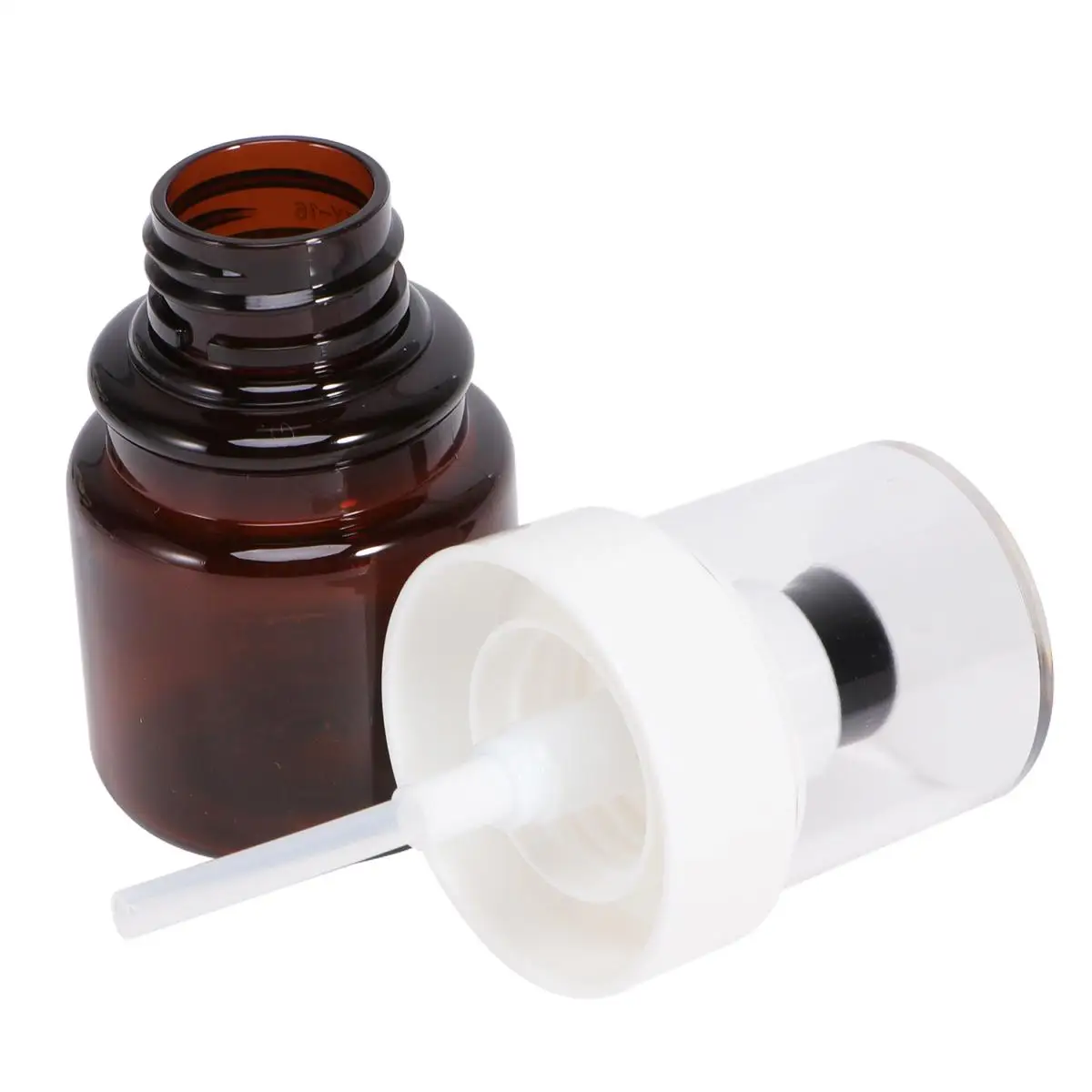 

3 Pcs Essence Bottle Empty Press Pump Portable Essential Oil Lotion Dispenser