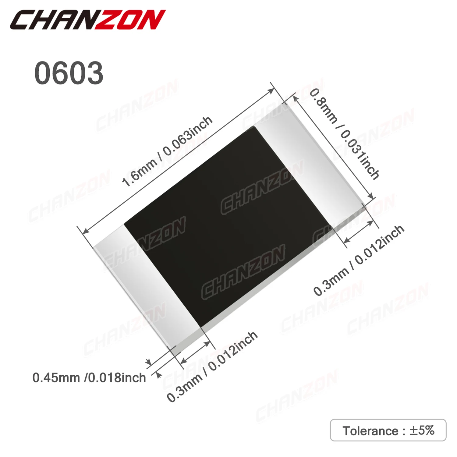 Resistencias SMD 0603 100 Uds 0ohm - 10M Ohm 1/10 Watt 1% Chip de película de alta precisión resistencia fija 1K 2,2K 10K 300K 220K 4R7 2K2