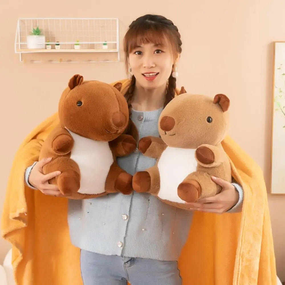 

Simulation French Fries Capybara Plush Toy Cloth Doll Cute Doll Capibara Anime Fluffty Toy 38cm Soft Capybara Plush Doll