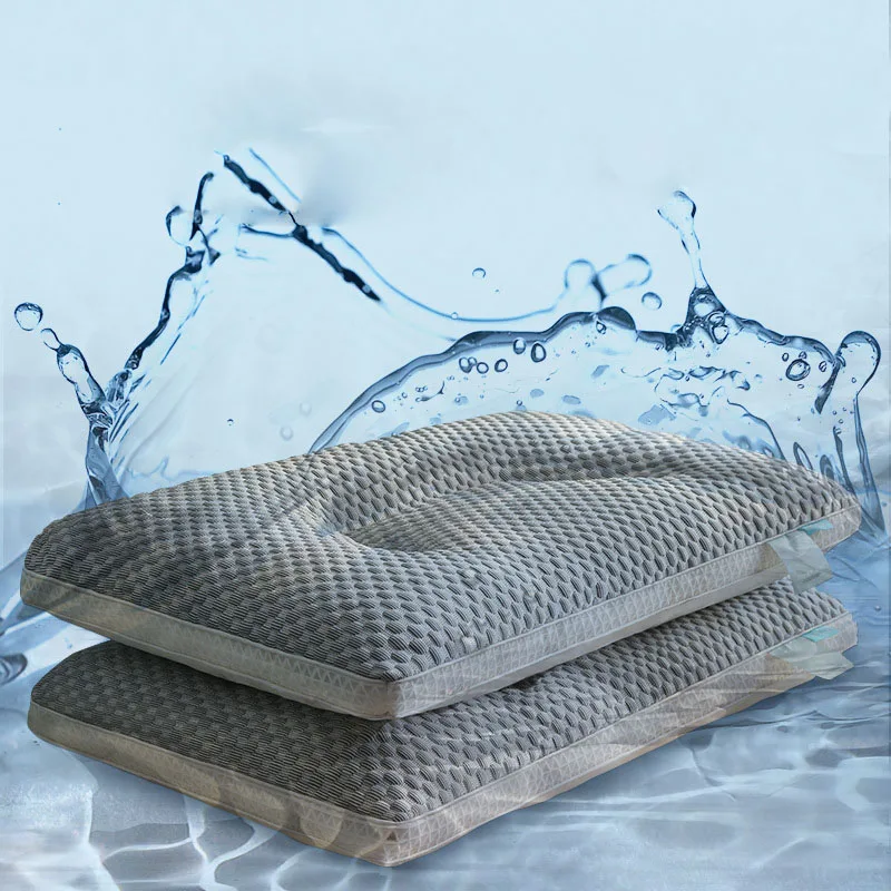 New Cool Feeling Ice Rayon Summer Pillow Cervical Care for The Neck and Cervical Spine Cooling Pillow Breathable Sleeping Pillow