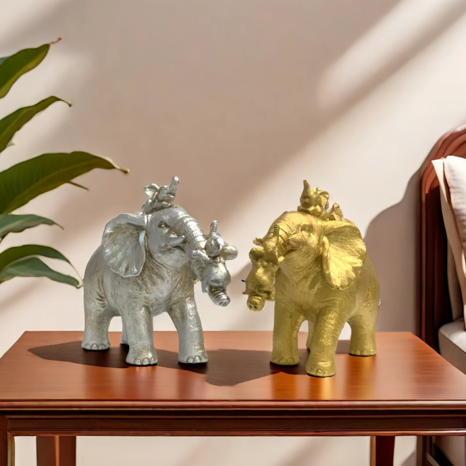 Elephant Hytireby-Sculpture, office library, living room and bedroom decoration