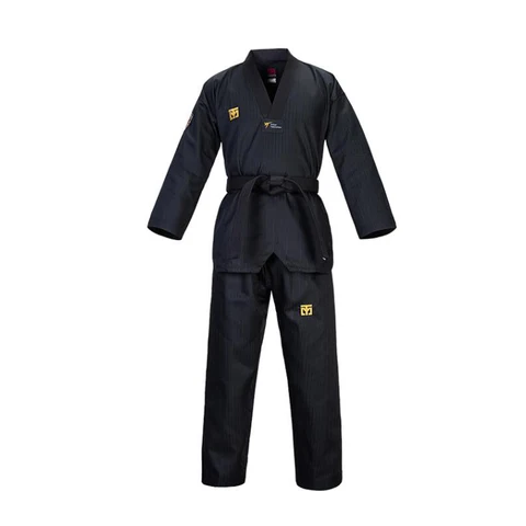 Nuevos Uniformes de Taekwondo Negros Dobok