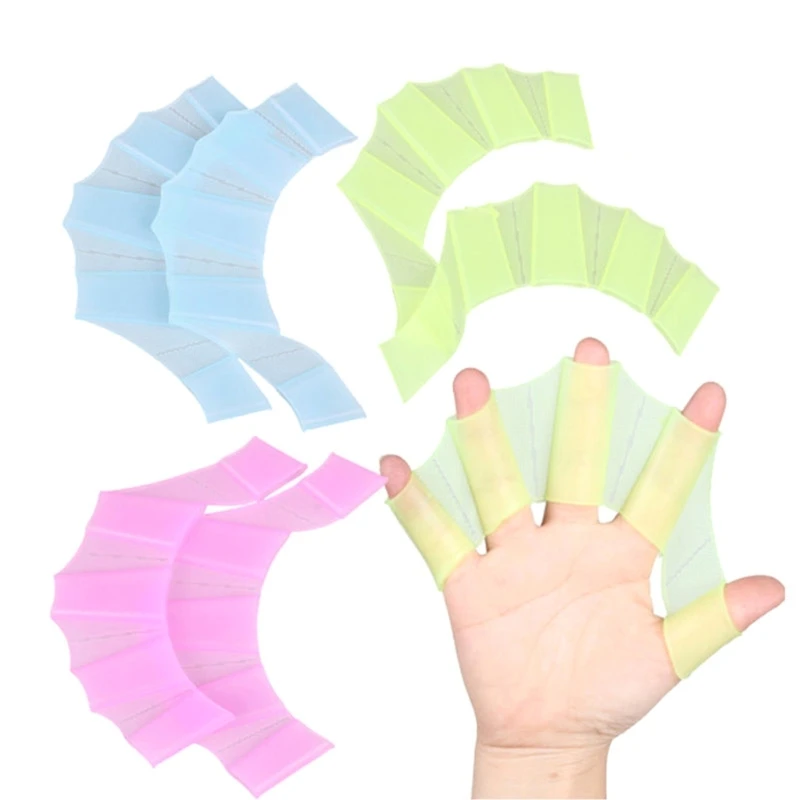 

Swimming Finger Webbed Gloves Aquatic Gloves Swim Flippers for Snorkeling