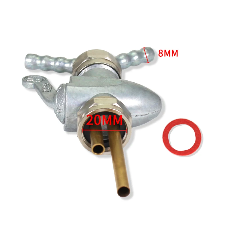 For BMW R25-3/R26/R27/R50-5/R75-5/R60-5/R60-6 Outflow Fuel Valve Petcock Switch