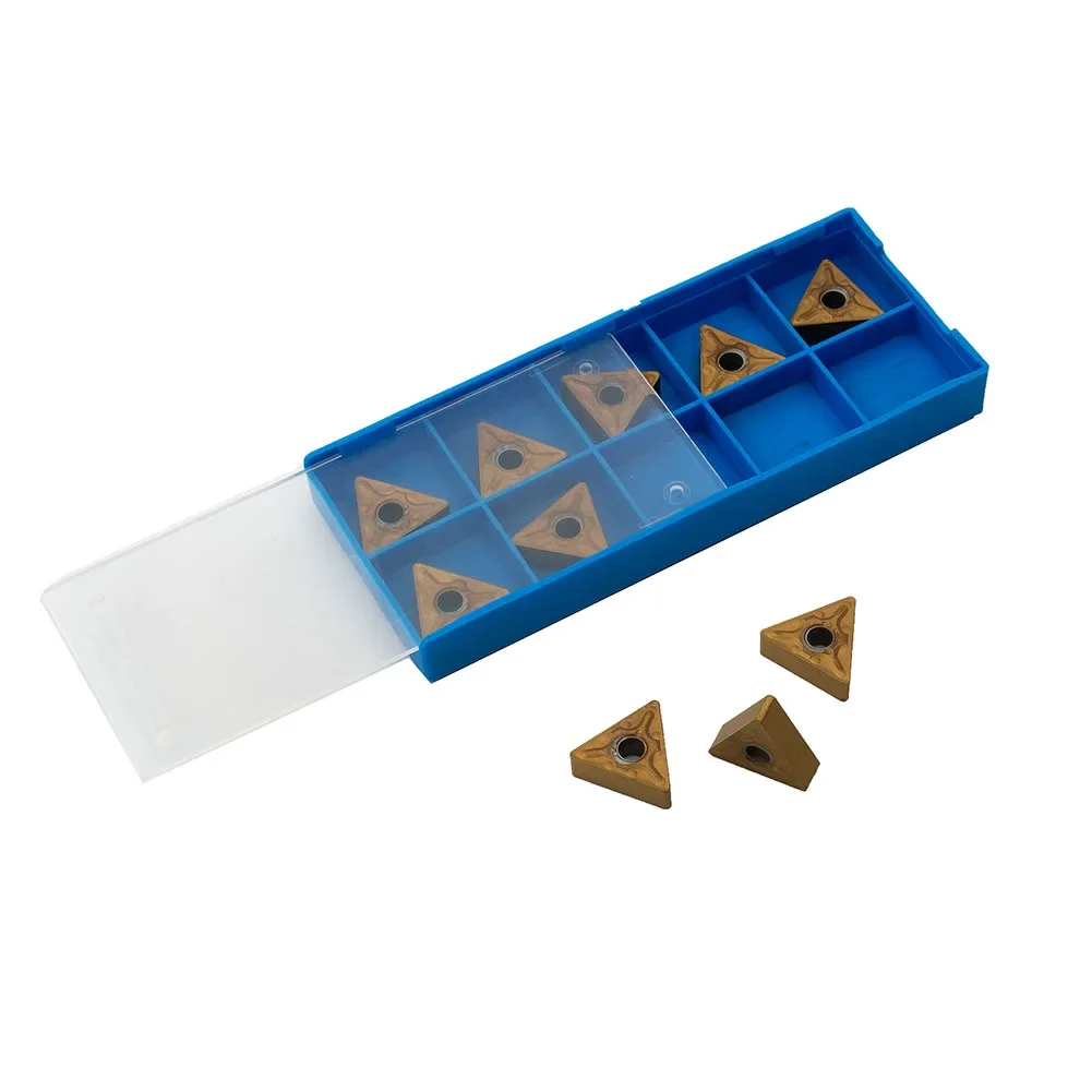 

Cutting TNMG160408 MA Blade Golden Turning 15*4.3mm Blade CNC Carbide Lathe Replacement Tool Practical Quality