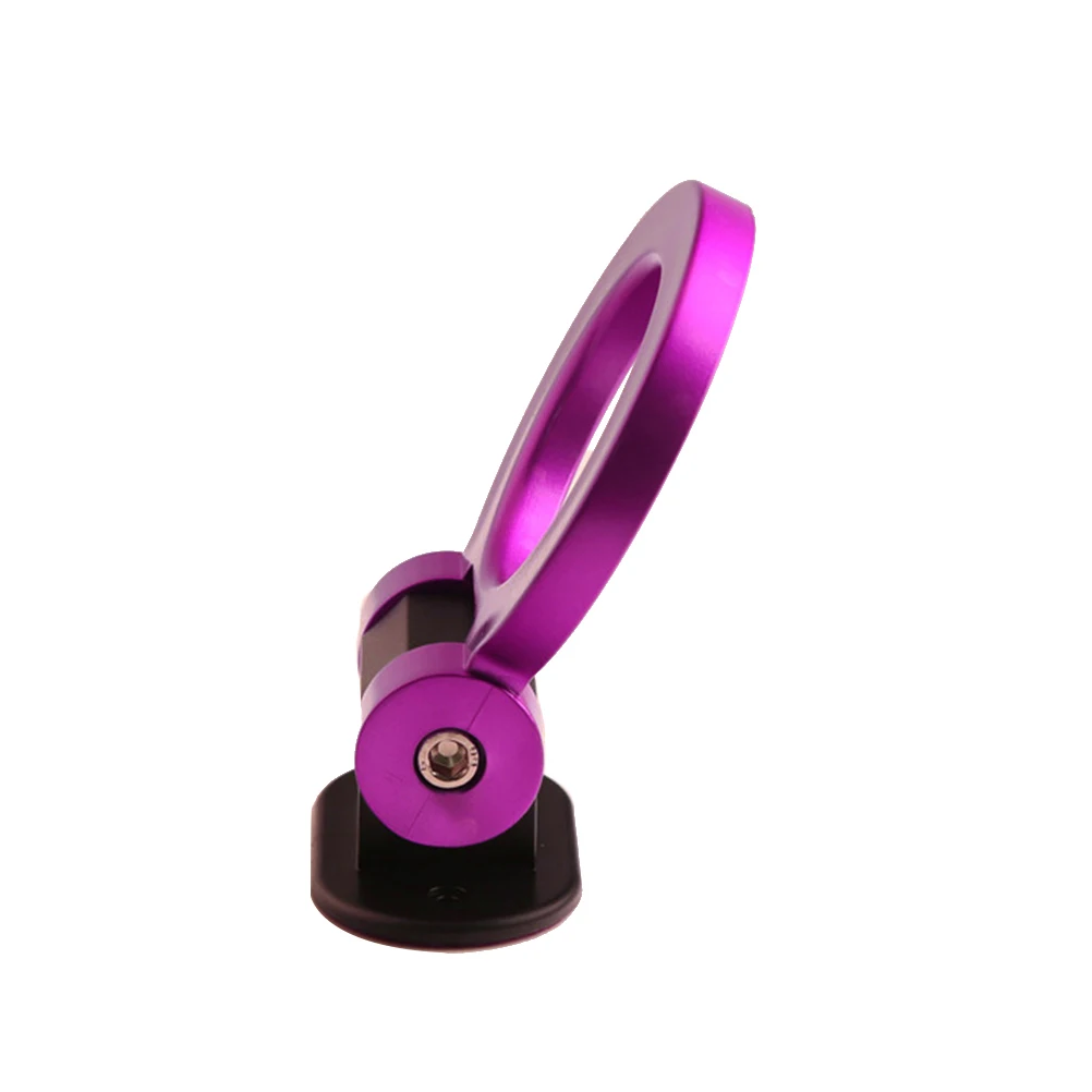 

U-shaped Trailer Hook Universal Tow Bar Refit Purple Front Ring Hooks Towing Durable