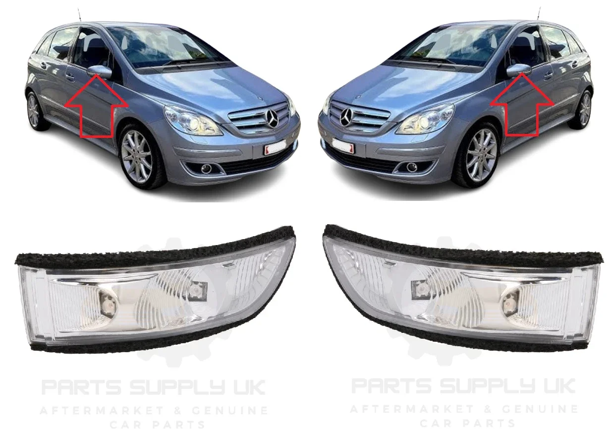 For Mercedes-Benz W169 W245  A170 A160 A180 A150 A200 B180 B200 Car Door Mirror Turn Signal Light 1698200621 1698200521