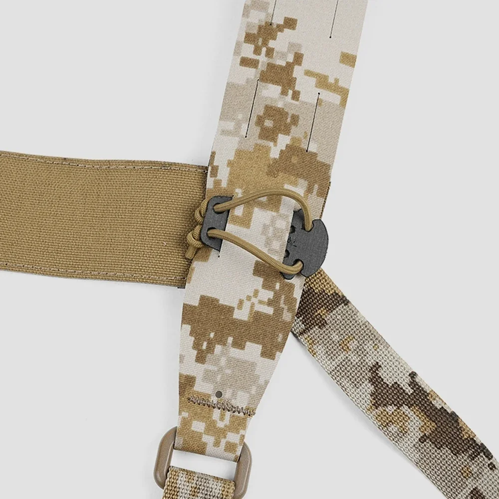 PEW TACTICAL インターコム PTT 固定クリップ バックル 1 インチ ウェビング ワイヤー固定プレート ホルダー