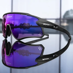 SCVCN óculos de ciclismo polarizados para homens e mulheres, MTB Riding Running óculos, óculos de pesca, bicicleta e bicicleta Eyewear, UV400