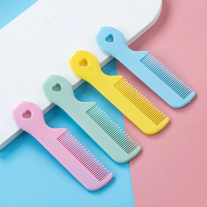 Baby Material Round Teeth Hair Care Baby Hair Comb Newborn Child Girls One To Two Year Old Toddler Small Comb