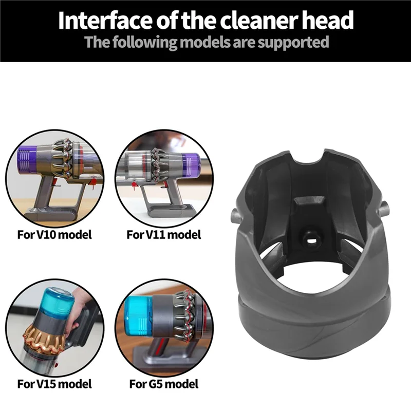 JHD 3X Testa di pulizia a coppia elevata per Dyson V10 V11 V15 Parti per aspirapolvere Pulitore a trasmissione diretta Accessori per testa del connettore