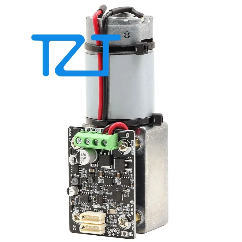 TZT WINGXINE ASME-SDA/ASME-SDB/ASME-QDA/ASME-QDB 90/200Kg.cm Self-locking Worm Servo RS485 Bus Servo Support PWM Voltage Control