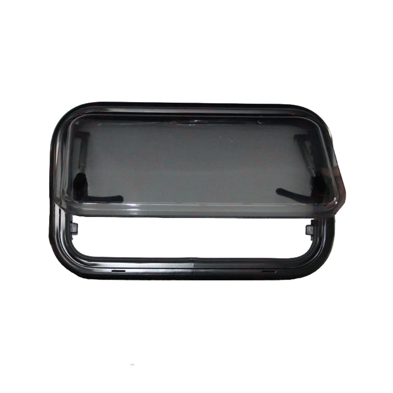 

1200x600mm Hot Sale Round Corner Caravan Window Aluminum Alloy Outer Frame Double Acrylic For motorhome Rv Motorhomes
