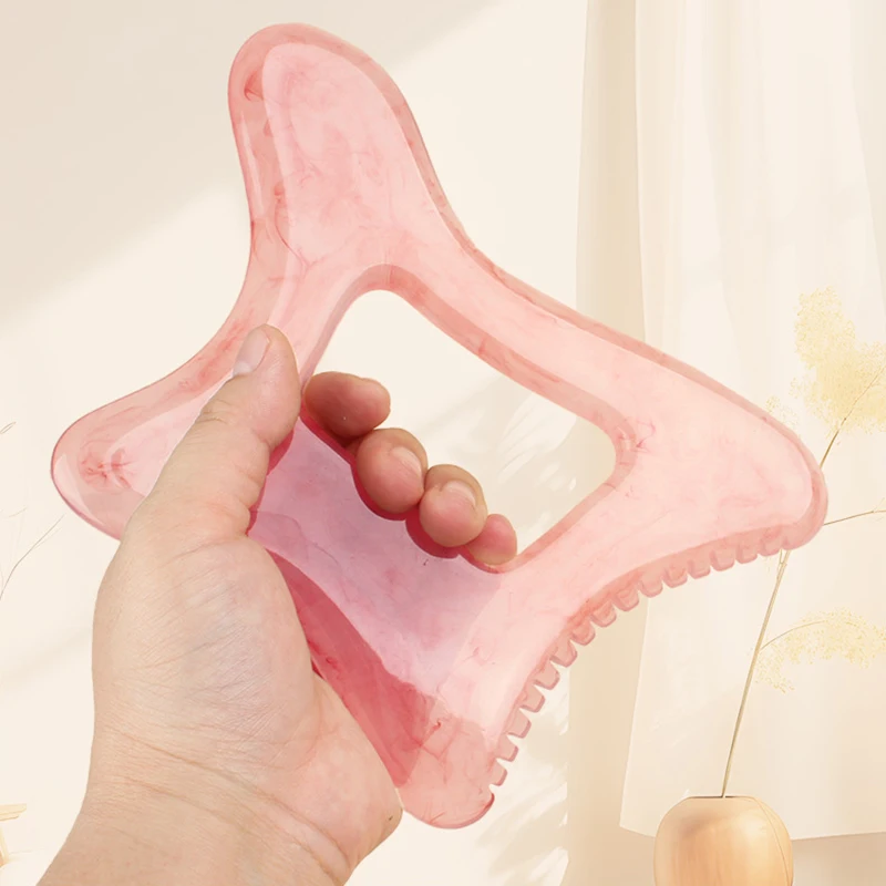 Harz Körper Gua Sha Werkzeug Großes Gua Sha Körper Werkzeug Cellulite Massage Werkzeug Lymphdrainage Werkzeug für Gesicht, Rücken Körper Formung Werkzeuge