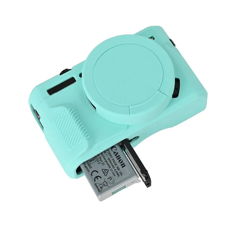 Canon G7X II/G7X III/G7X Mark II/G7X Mark III/G7X2/G7X3용 CosyShot 카메라 소프트 실리콘 보호기 스킨 케이스