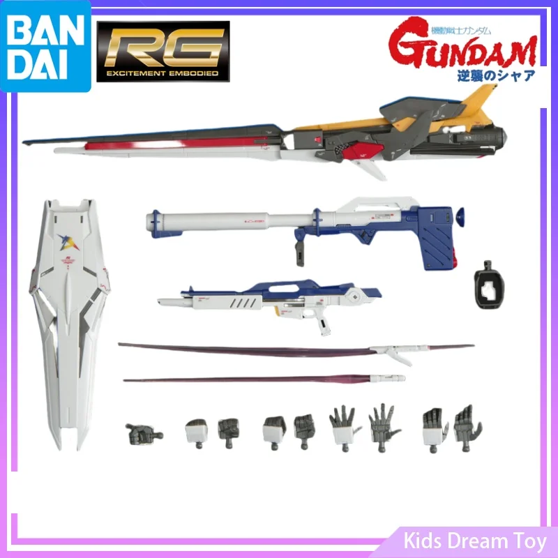 

Bandai in Stock Original RG GUNDAM SIDE-F Limited 1/144 RX-93ff V GUNDAM Anime Action Figures Toys Collectible Model Kids Gifts