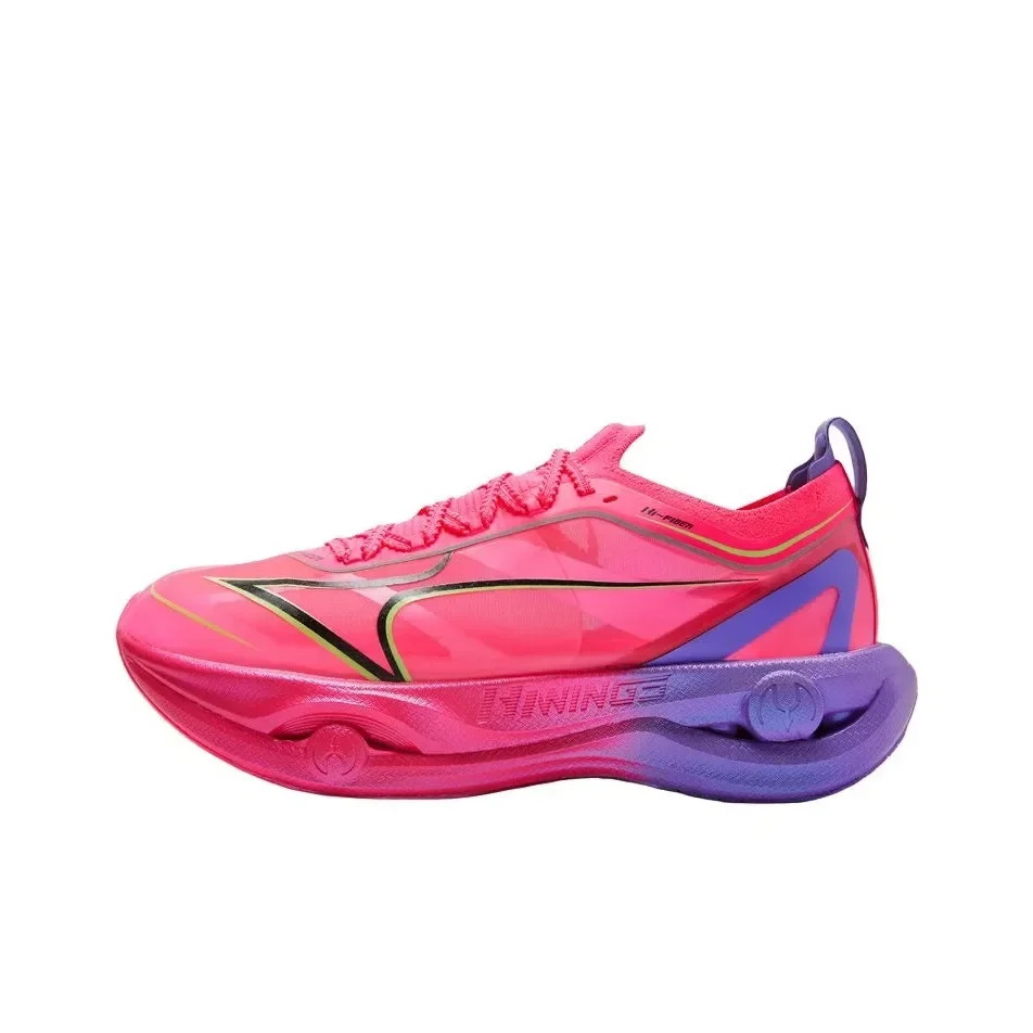 Fly Wing Professional Marathon Running Jogging Shoes Full Carbon Plate Racing Lightweight Shock-absorbing Sneakers