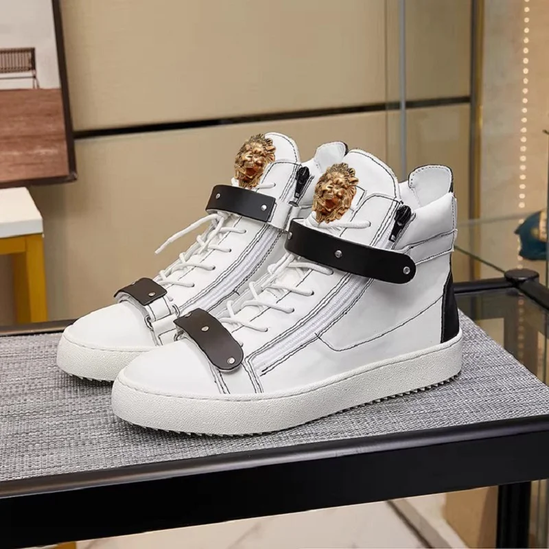 

Роскошная дизайнерская мужская обувь. Качественные кожаные лоферы с толстыми низкими заклепками, повседневные туфли, кожаные туфли b3.