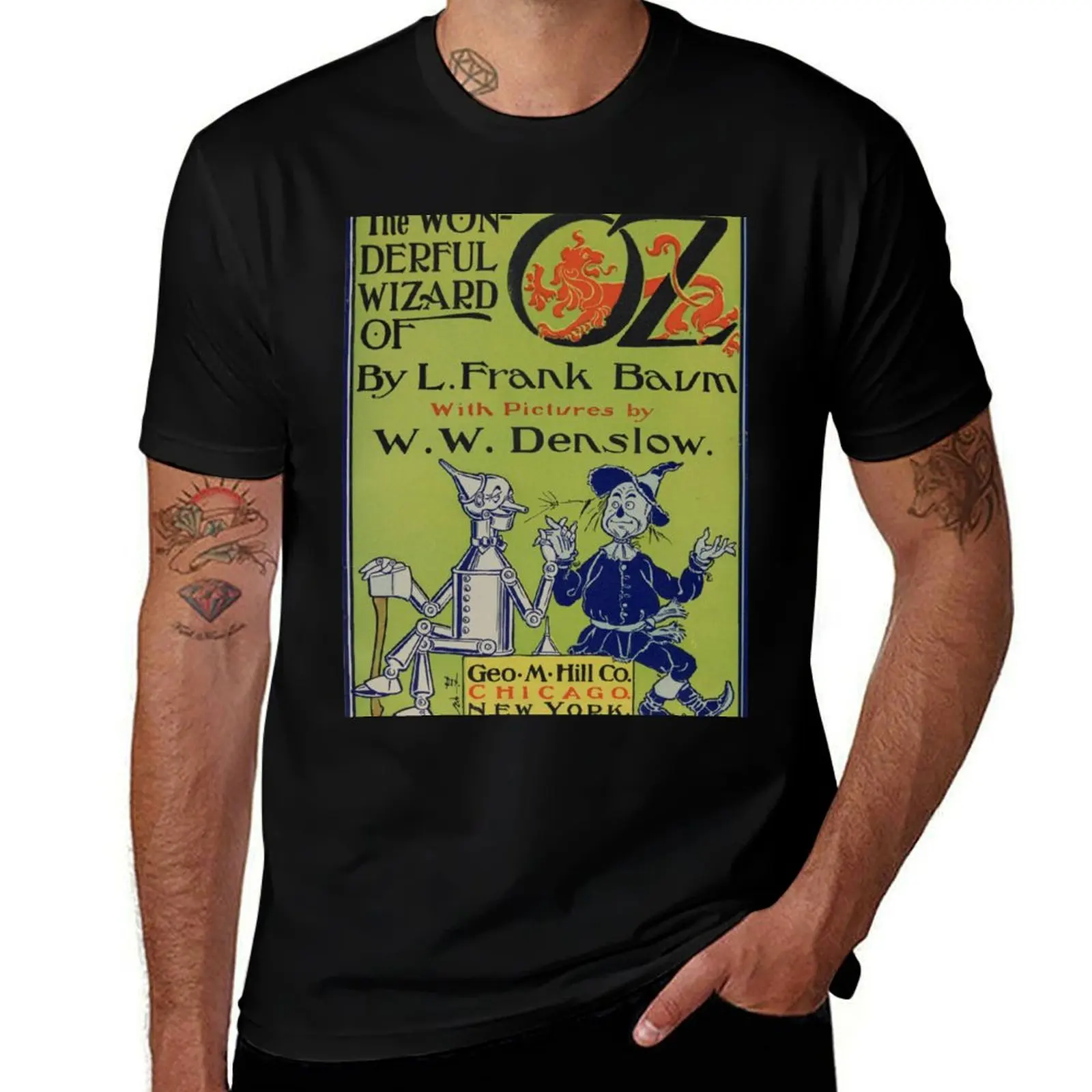 

The Wizard of Oz L. Frank Baum T-Shirt t shirt man plain mens graphic t shirts T-Shirt