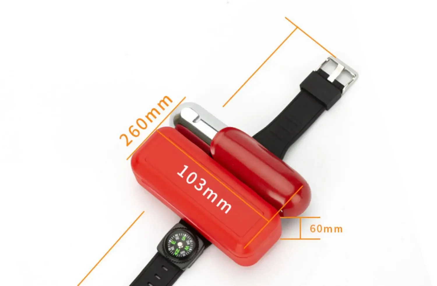Self Rescue Bracelet Life Saving Swimming Diving Anti Drowning Portable Survival Inflatable Airbag Fishing Safety Device