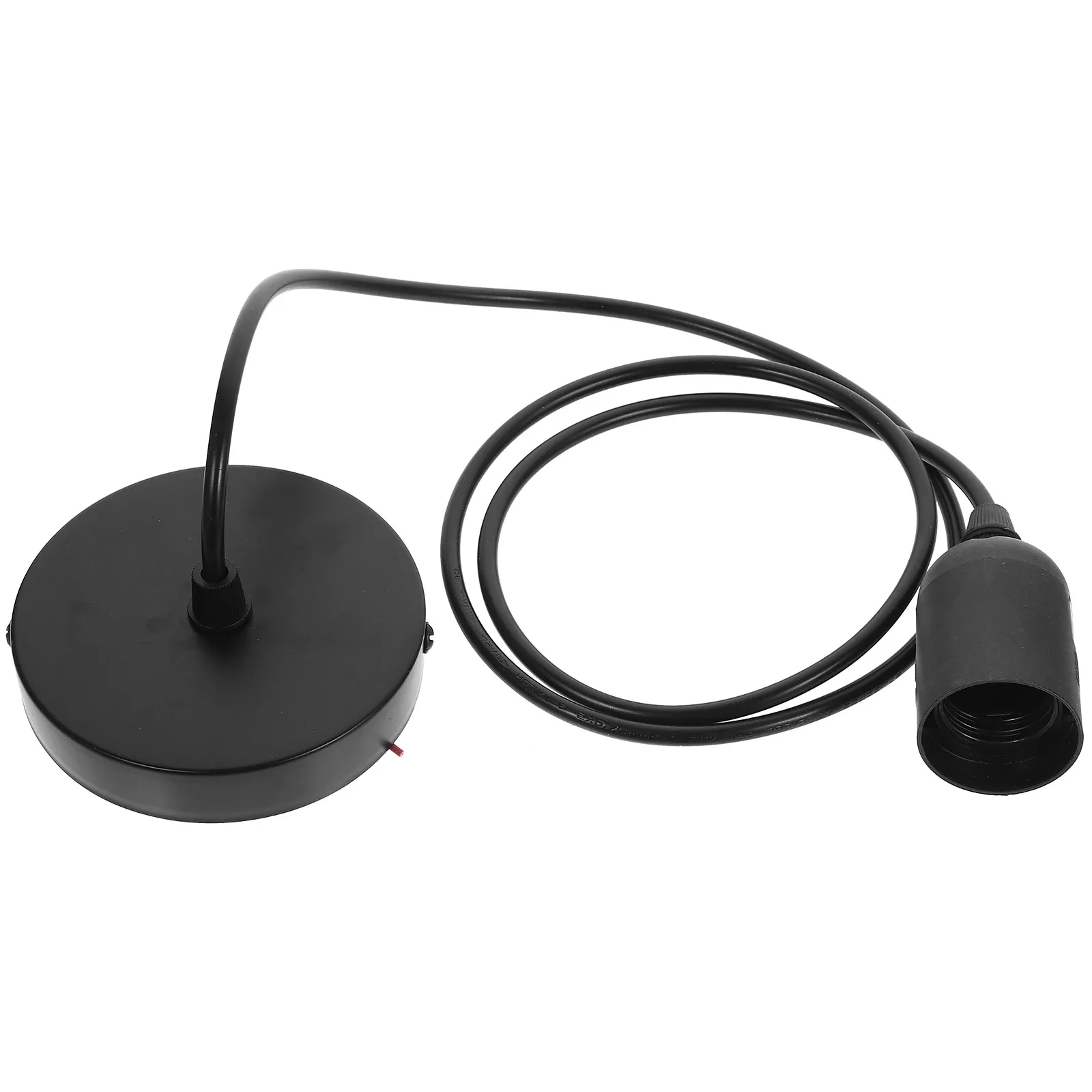 

Патрон для лампы E27, пластиковый, для подвесного светильника, замена патрона потолочного светильника, винтажный подвесной патрон для кухни и гостиной