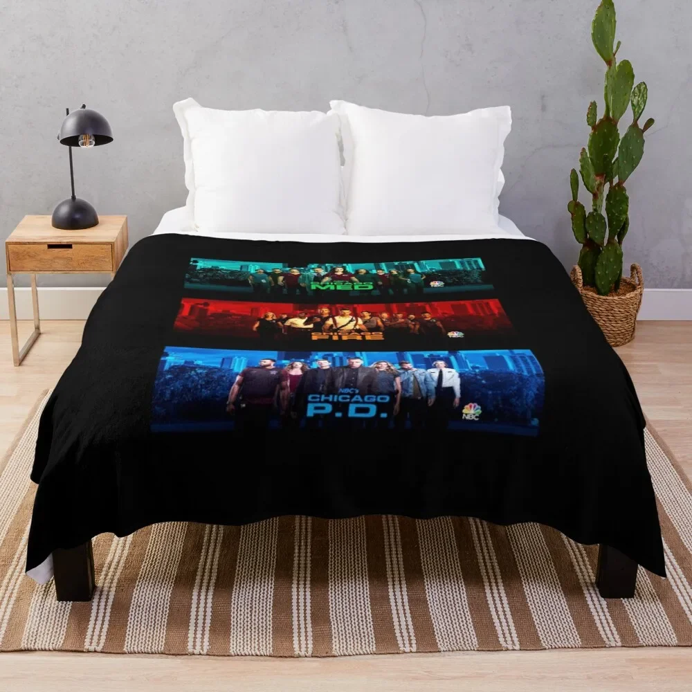 

Chicago pd fire med Throw Blanket warm for winter Soft Big Blankets