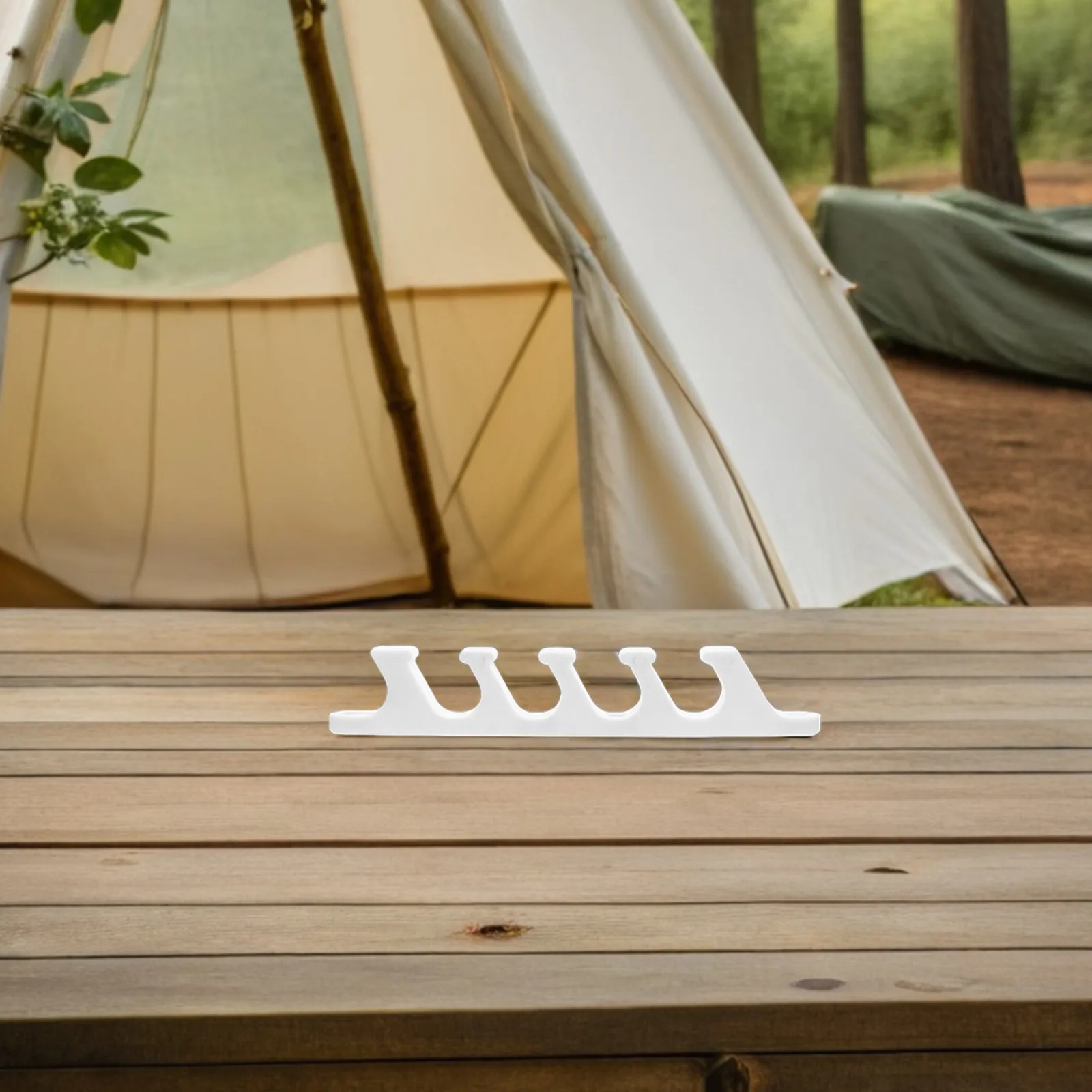 2Pcs Folding Patio Chair Adjustment Bracket Plastic Recliner Buckle Support 5-Gear Clips Outdoor Furniture Camping Garden Chair - view 3