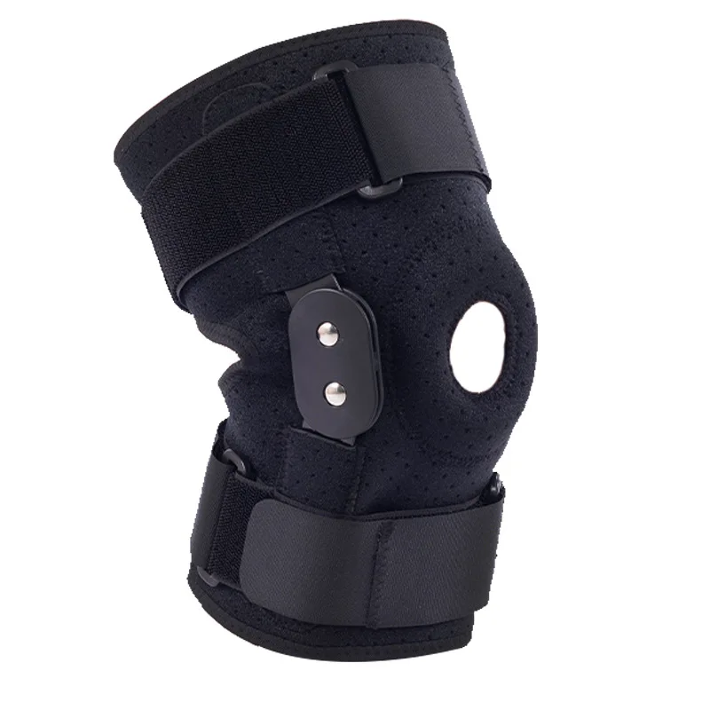 Sports Knee Protection Joint Cover Protection Meniscus Aluminum Alloy Bracket Support Running Protector Patella Hinge Knee Pad